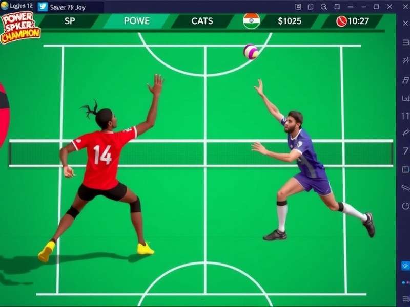 Power Spikers India Champion Gameplay